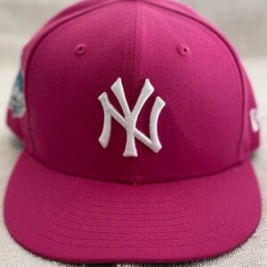 New Era Pink Fitted Cap